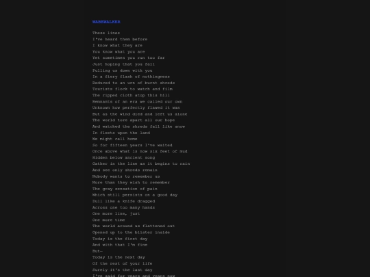 wabewalker screenshot