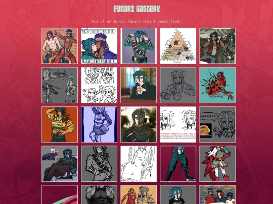 fanart_page screenshot