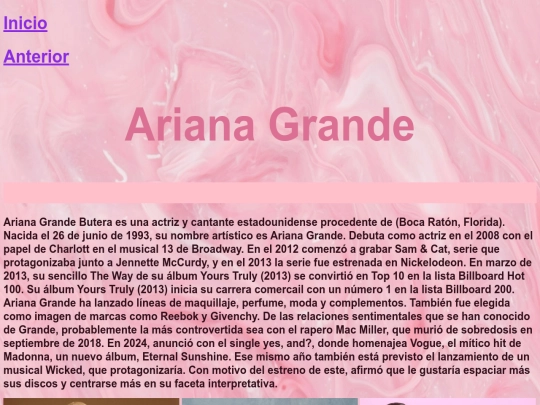 Ariana Grande screenshot