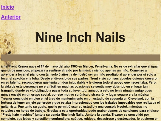 Nine Inch Nails screenshot