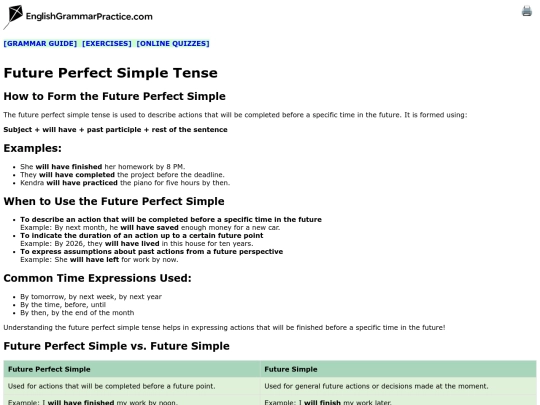 guide/futureperfectsimple screenshot