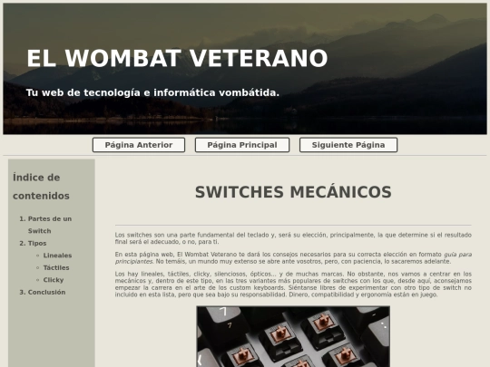 Switches screenshot