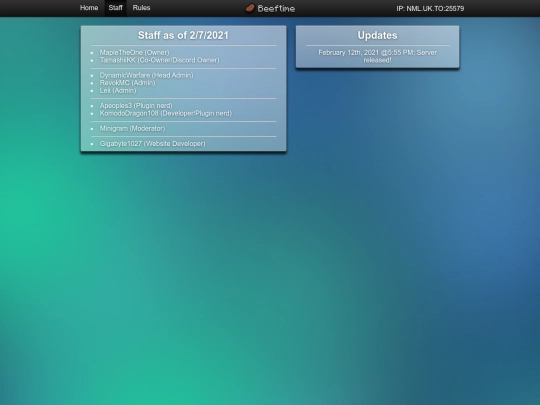 staff screenshot