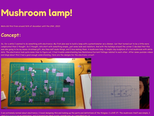 MushroomLamp screenshot