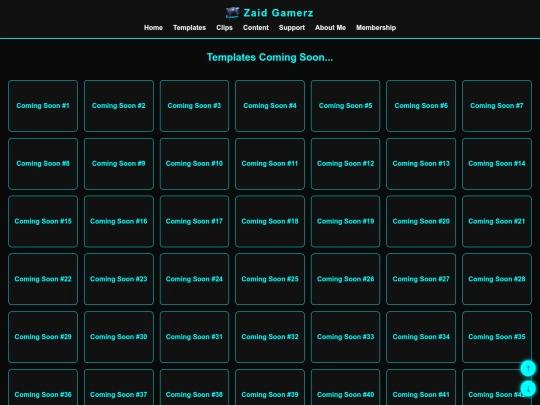 templates screenshot