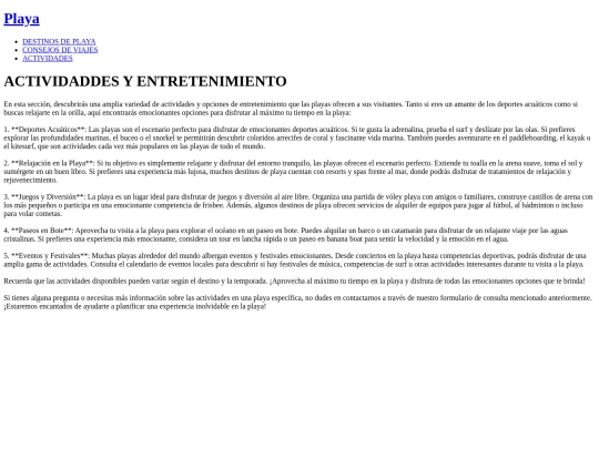 actividades screenshot