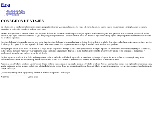 consejos screenshot