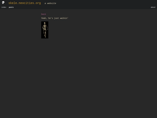 posts/walkin screenshot