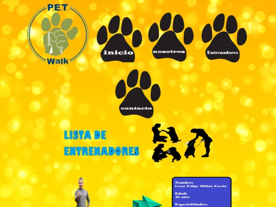 PET WALK/ENTRENADORES screenshot