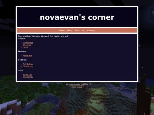sitemap screenshot