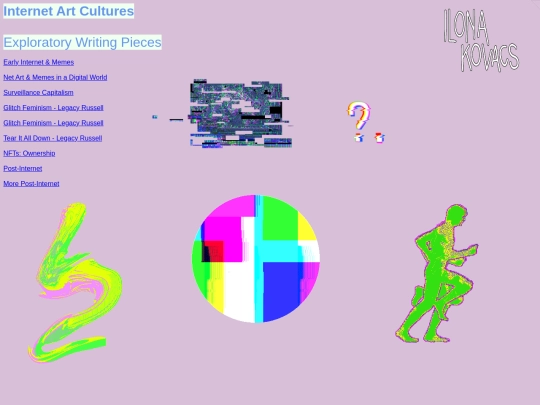 exploratoryWriting screenshot
