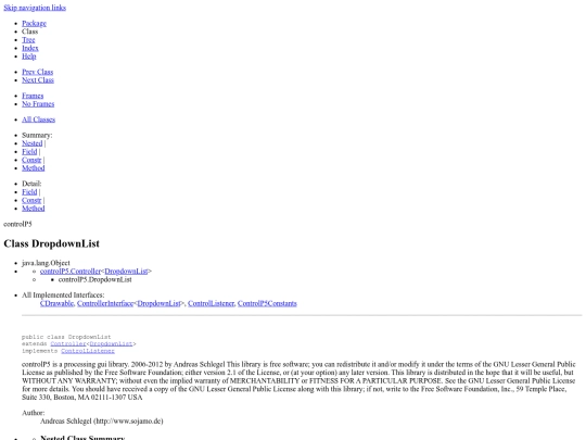 graduate_critique/project_01/controlP5-2.2.5/DropdownList screenshot