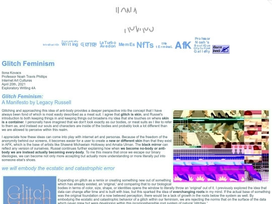internet_art_cultures/exploratoryWriting_W4A screenshot