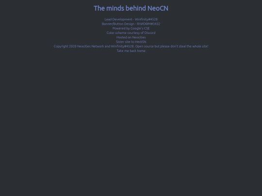 credits screenshot