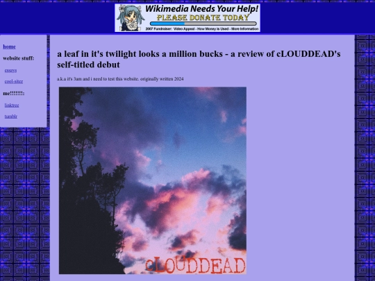 clouddead screenshot