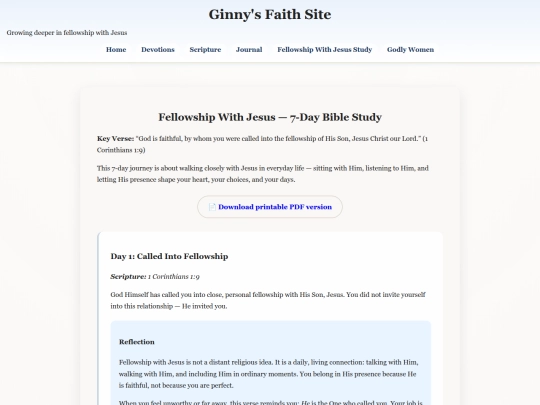 fellowship-with-jesus-7-day-study screenshot