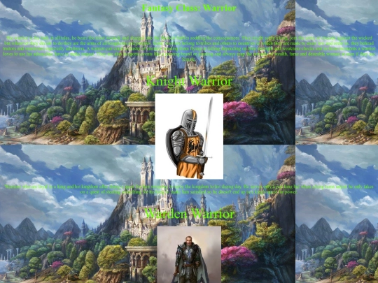 warrior screenshot