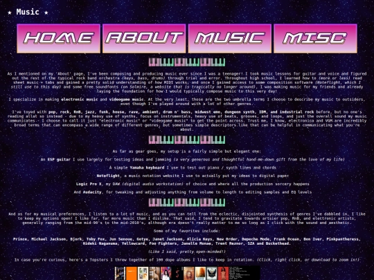 music screenshot