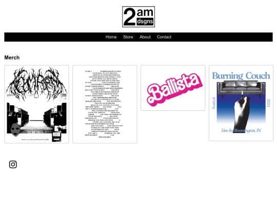 merch screenshot