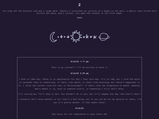 journal screenshot