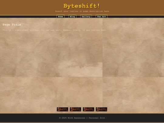 blank screenshot