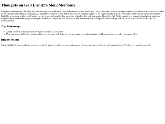 words/eisnitz-slaughterhouse screenshot