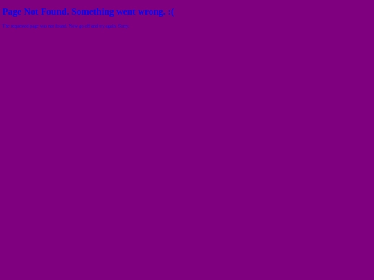not_found screenshot