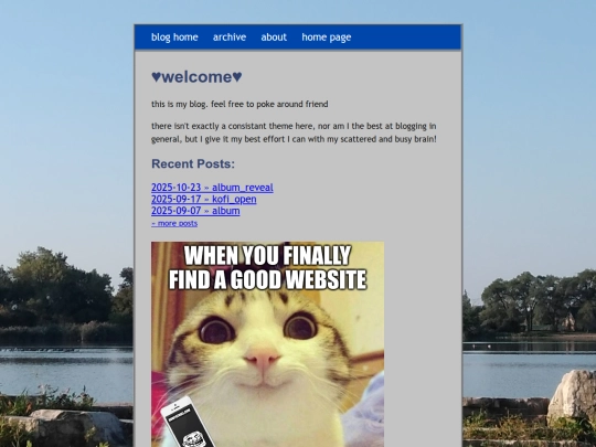 blog screenshot