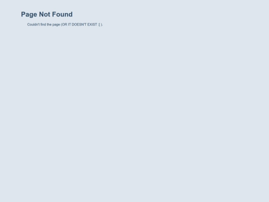 not_found screenshot