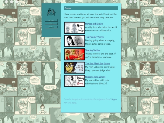 comics screenshot