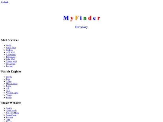 directory screenshot