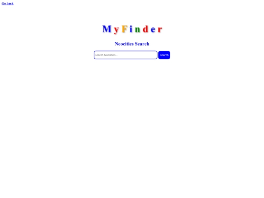 neocities screenshot