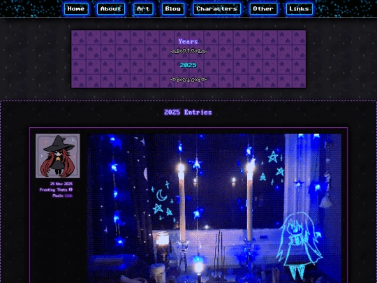 blog screenshot