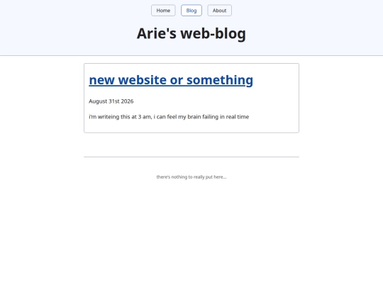 blog screenshot