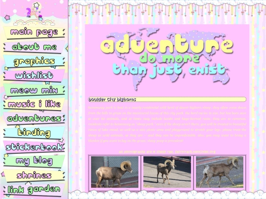 adventure/bighorns screenshot