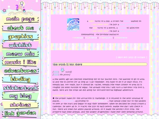blog screenshot