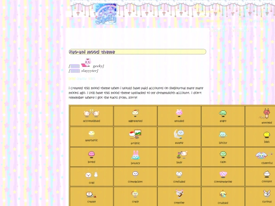 blog/moodtheme screenshot