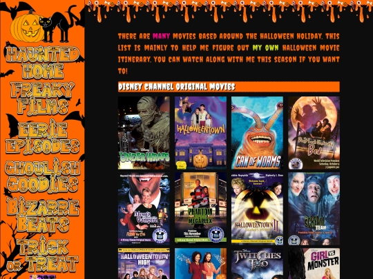 halloween/movies screenshot