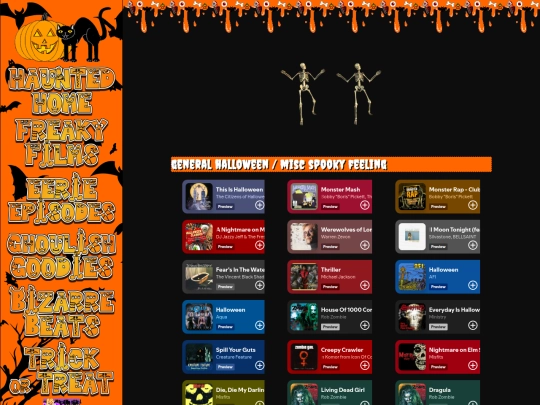 halloween/playlists/genhallow screenshot