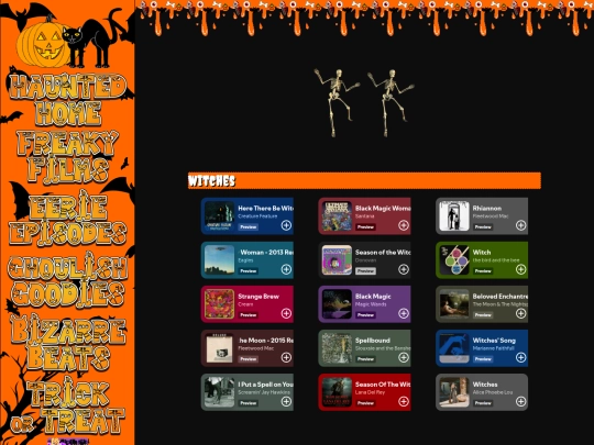 halloween/playlists/witches screenshot