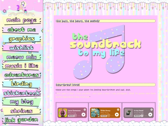lastfm/playlists/heartbreak screenshot