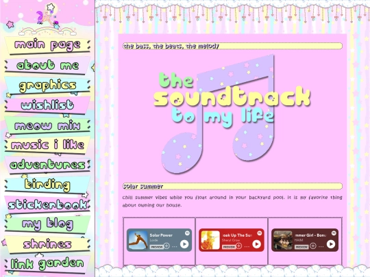 lastfm/playlists/solarsummer screenshot