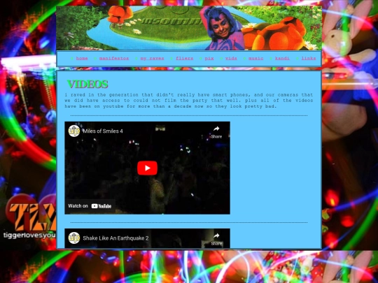 rave/video screenshot