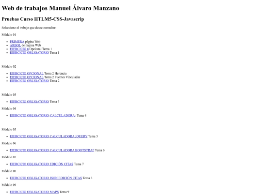 index screenshot