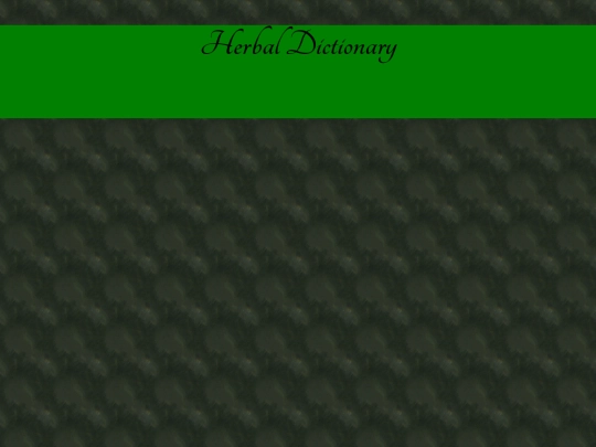 herbalism/herbs screenshot