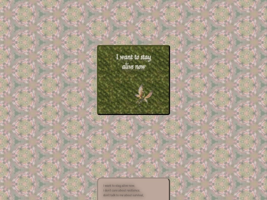 poems/iwanttostayalive screenshot
