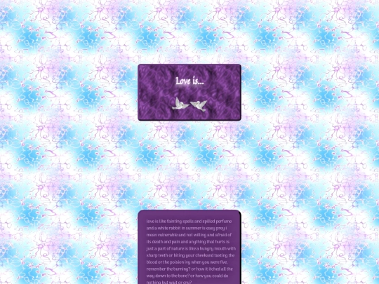 poems/loveis screenshot