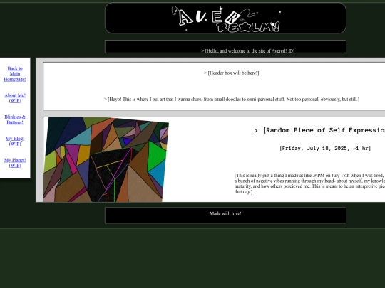 artpage screenshot