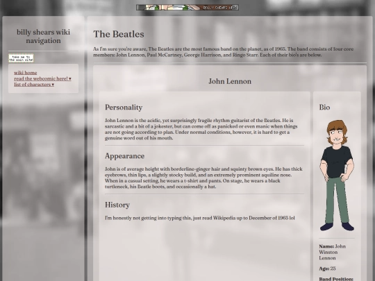 wiki_character_thebeatles screenshot