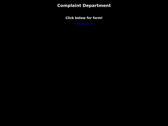 complaint-department screenshot